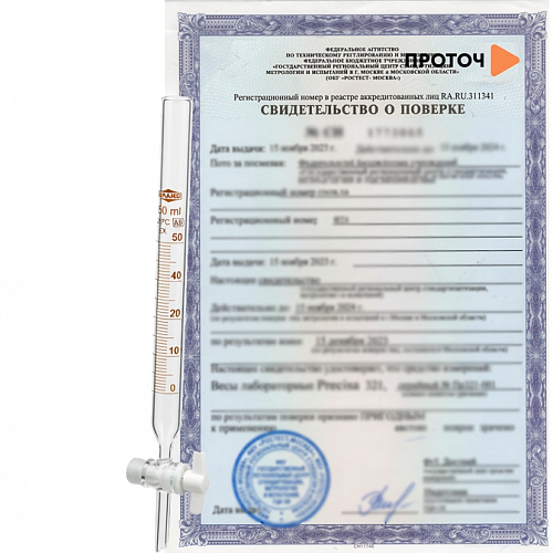 Поверка бюреток